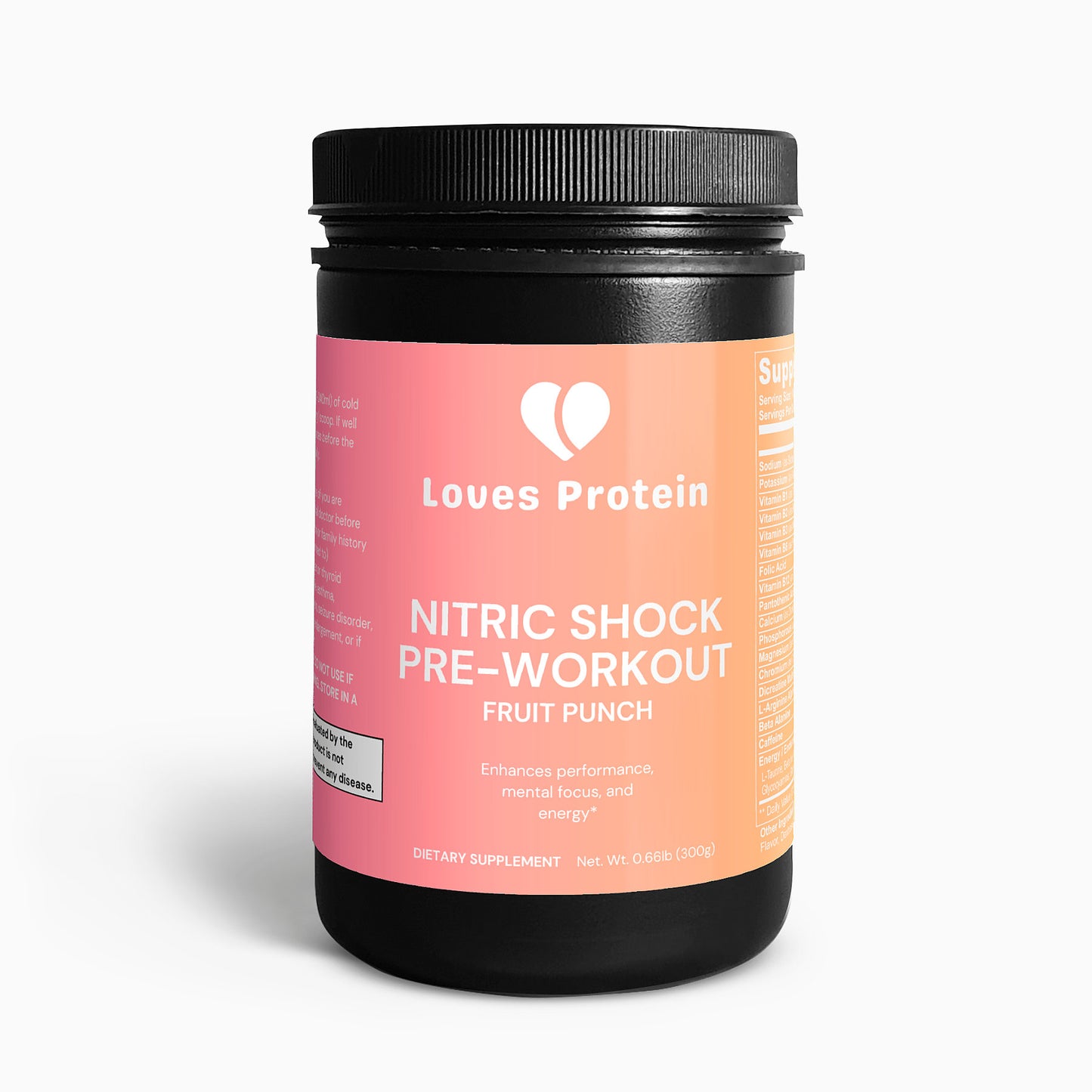 Nitric Shock Pre-Workout Powder (Fruit Punch)