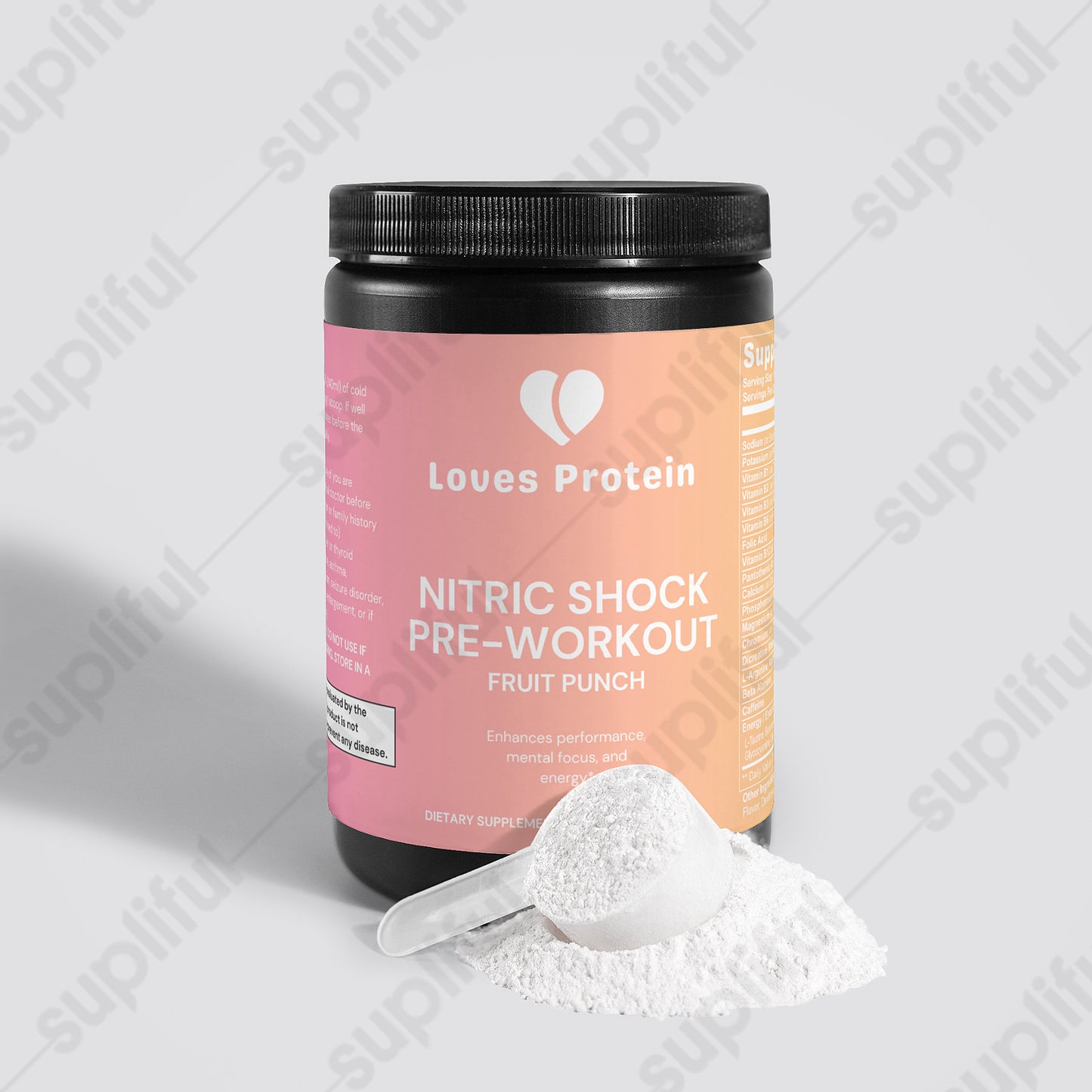 Nitric Shock Pre-Workout Powder (Fruit Punch)
