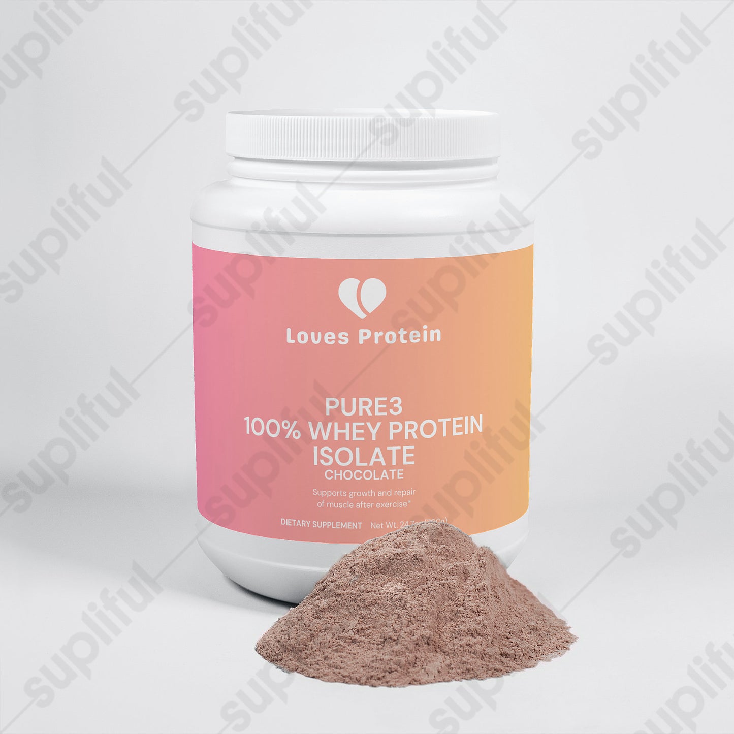 Pure3 100% Whey Protein Isolate (Chocolate)