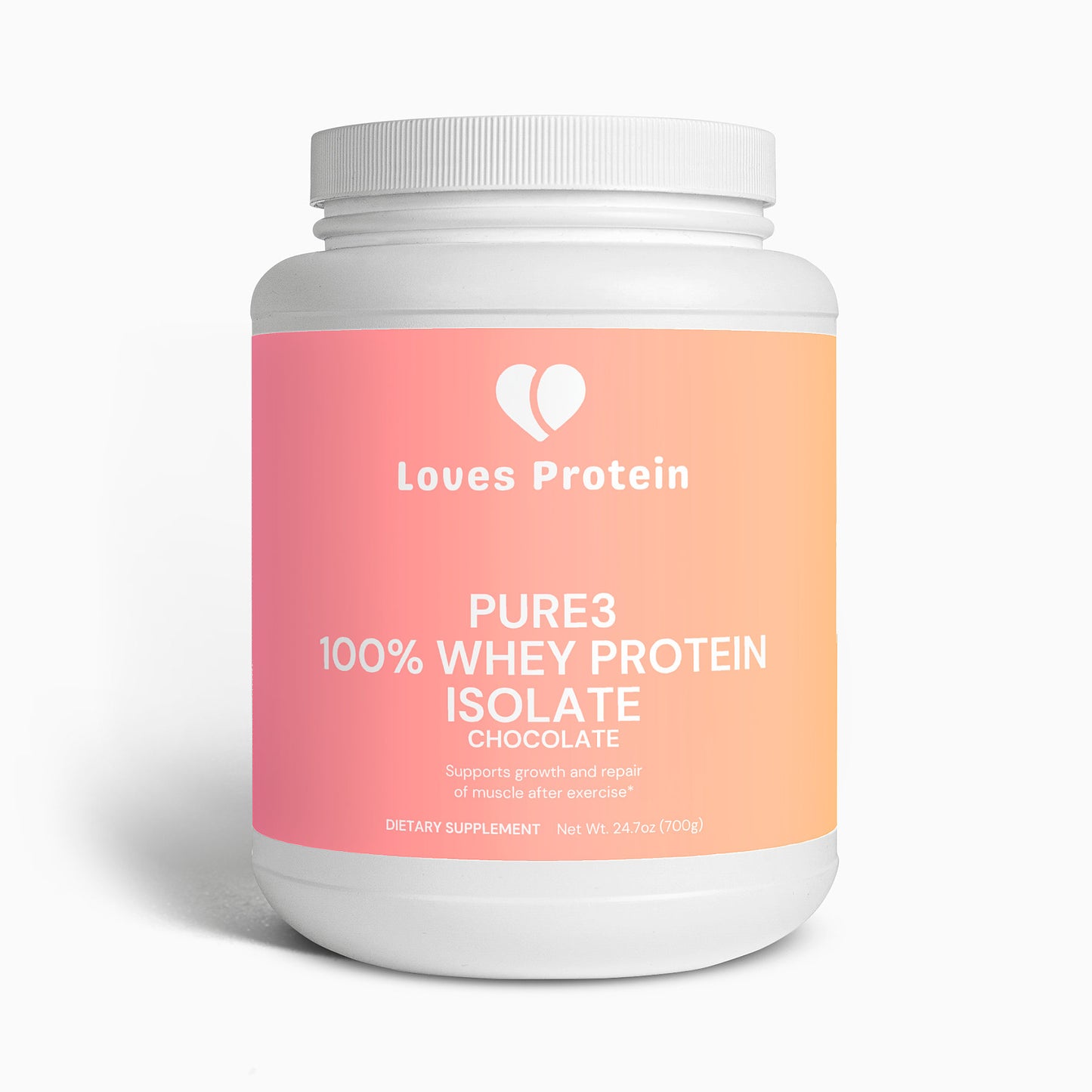 Pure3 100% Whey Protein Isolate (Chocolate)