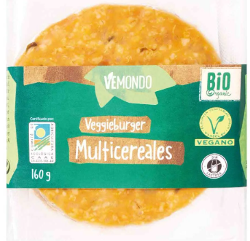 Burger vegana ecológica Productos Veganos Lidl