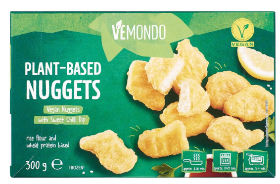 nuggets veganos Productos Veganos Lidl